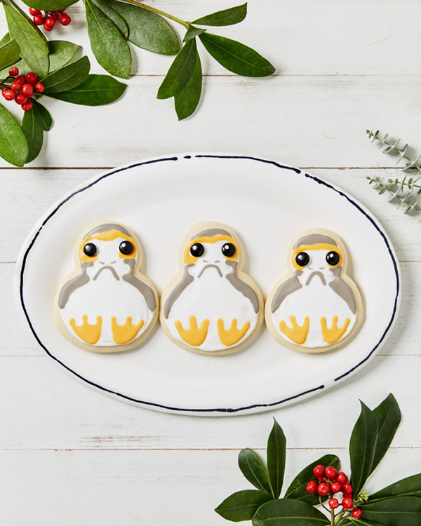 Star Wars Porg Cookies by Disney Family