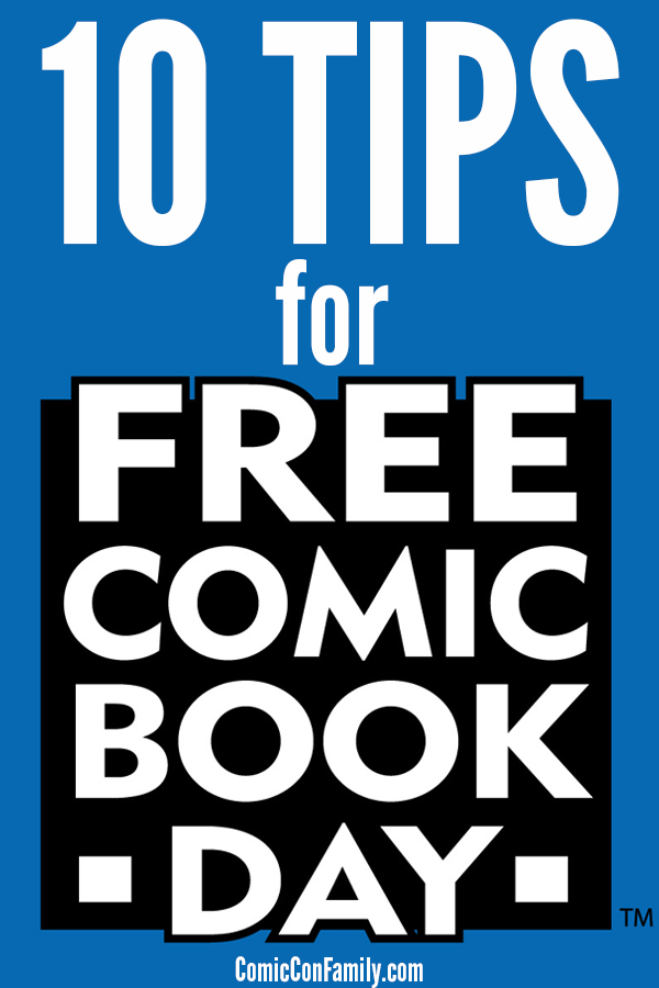 10 Tips for Free Comic Book Day