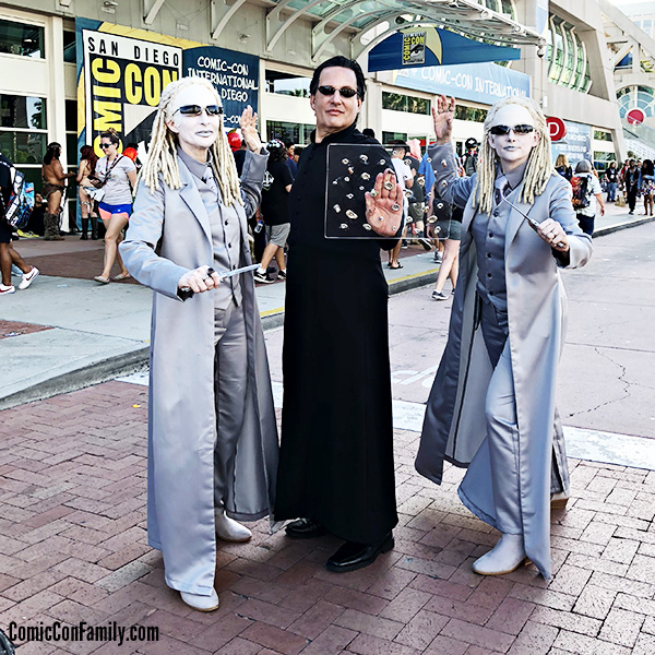 Matrix Cosplay at San Diego Comic-Con 2018