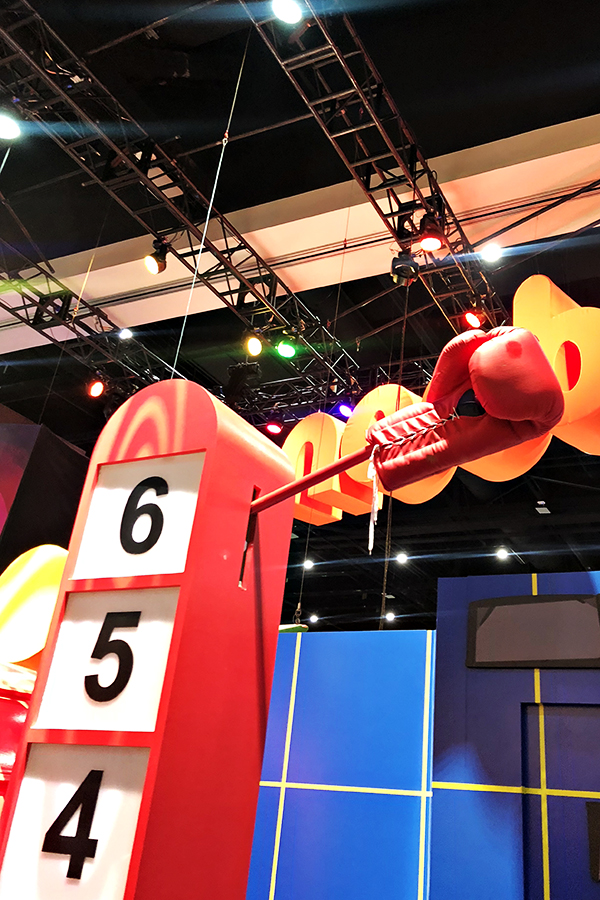 Nickelodeon Booth at San Diego Comic-Con 2018 - Double Dare Human Hamster Wheel