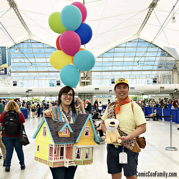 Pixar Up House Cosplay at San Diego Comic-Con 2018