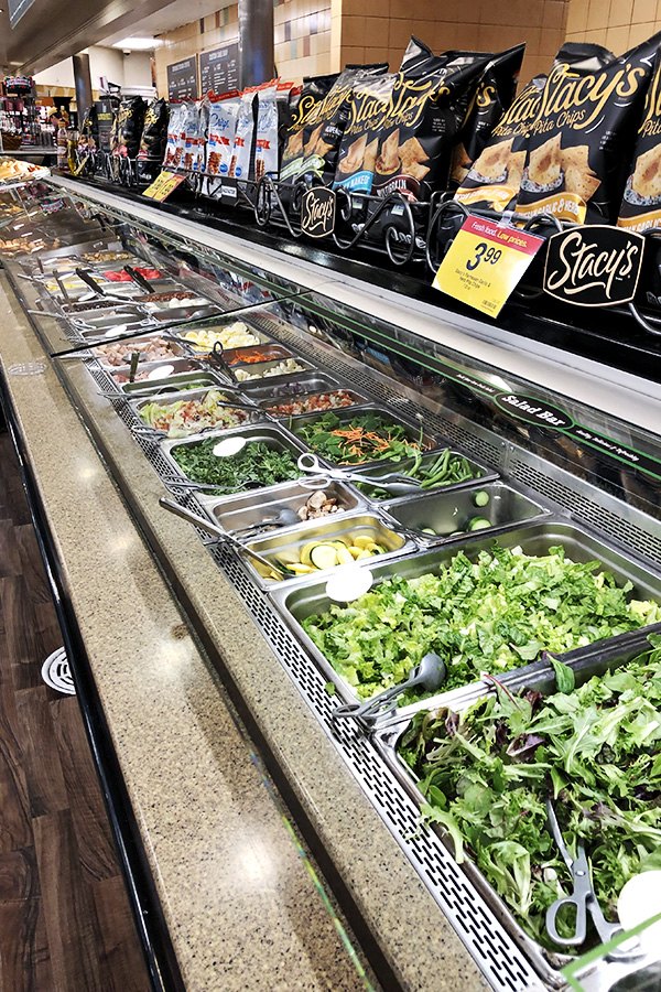 Organic Salad Bars at Ralphs in Downtown San Diego